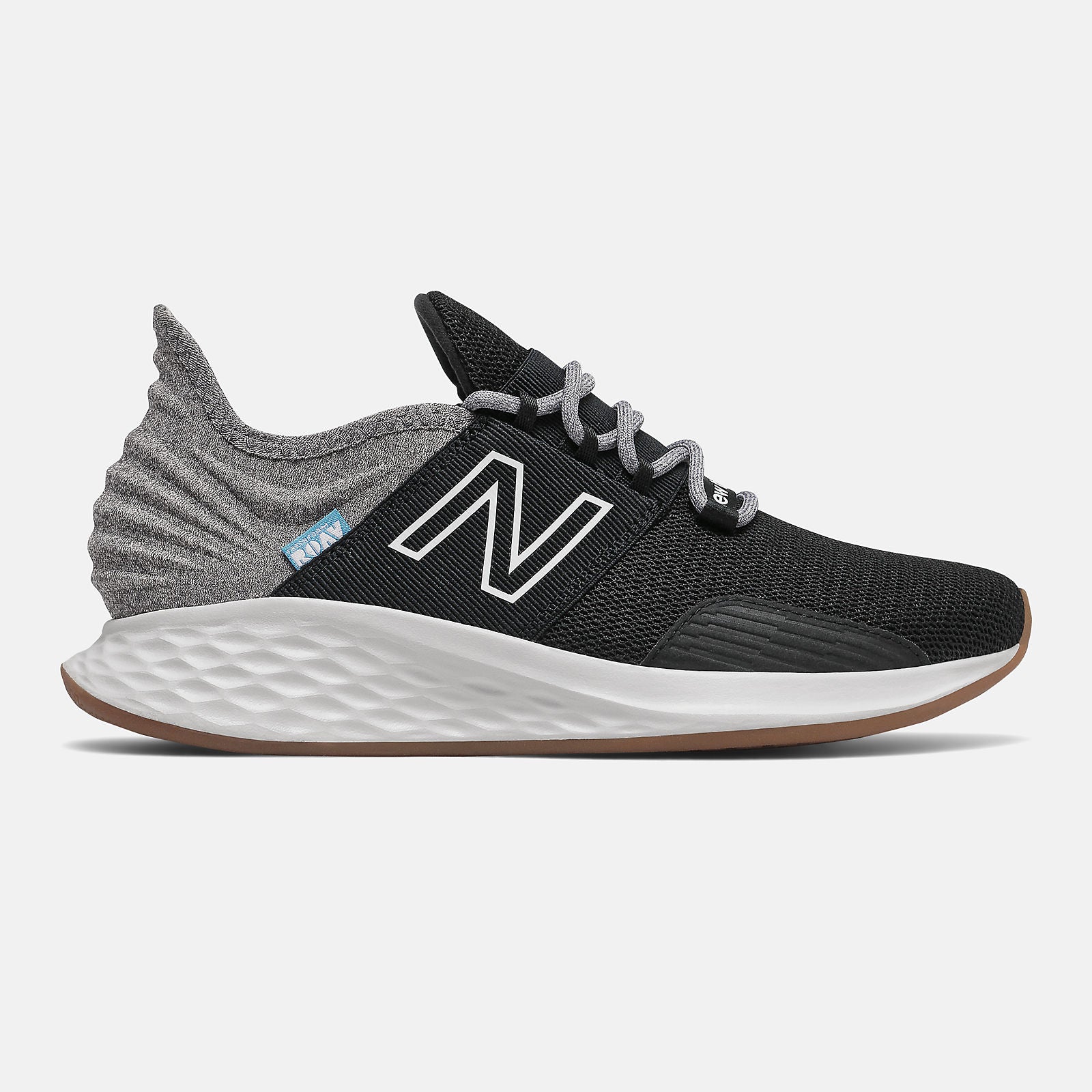 Black/Light Aluminum Fresh Foam Roav Tee Shirt New Balance Shoes