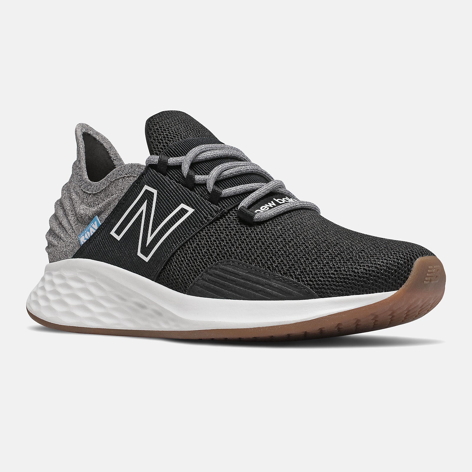Black/Light Aluminum Fresh Foam Roav Tee Shirt New Balance Shoes