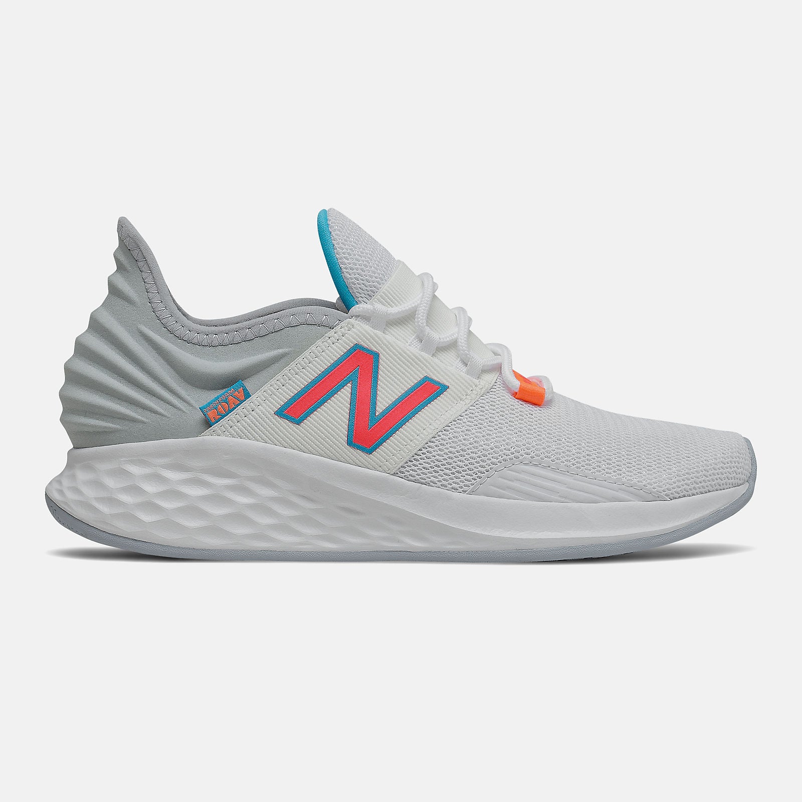 White/Vivid Coral Fresh Foam Roav New Balance Shoes