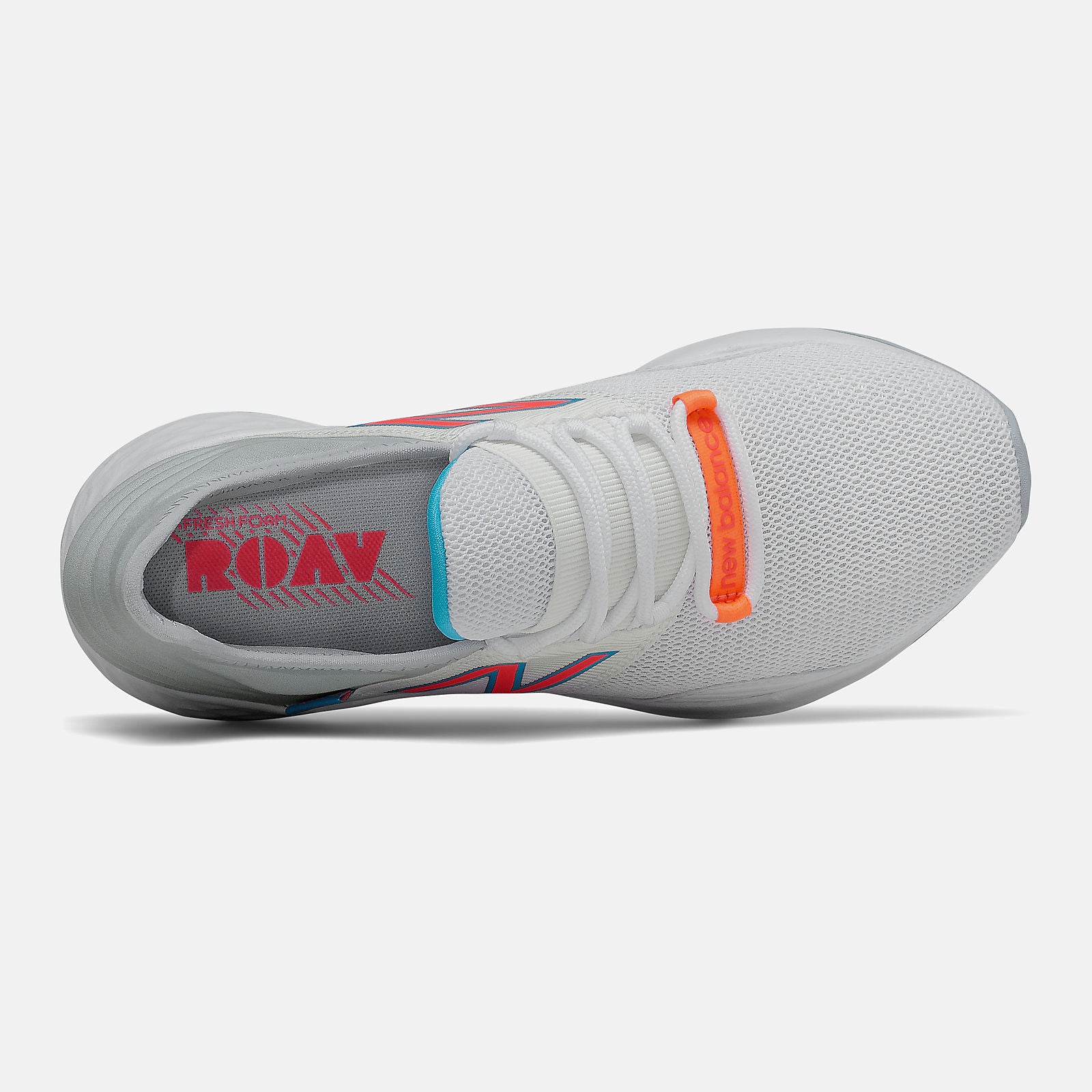 White/Vivid Coral Fresh Foam Roav New Balance Shoes