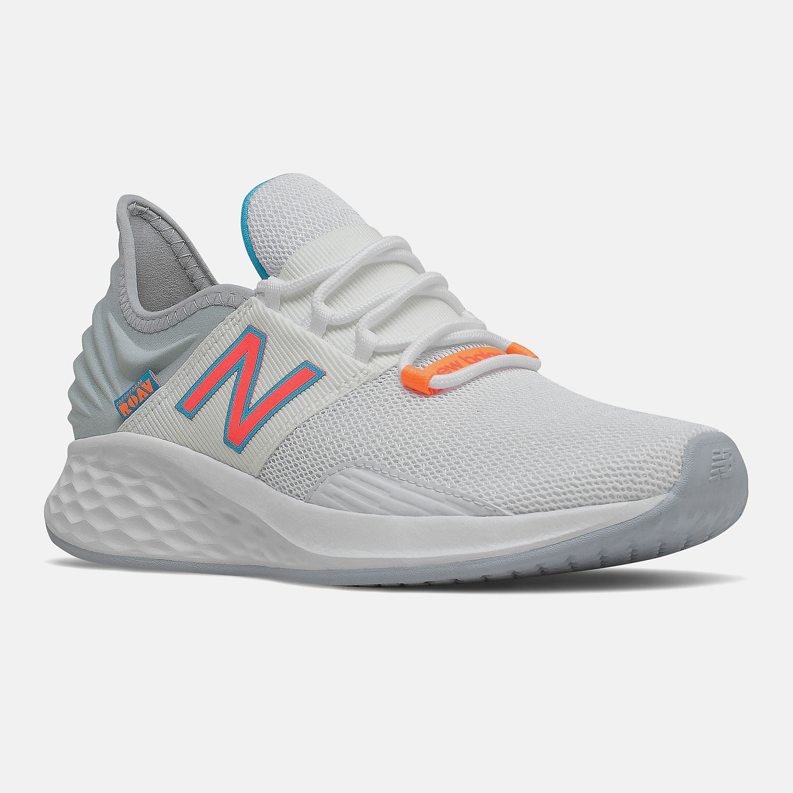 White/Vivid Coral Fresh Foam Roav New Balance Shoes