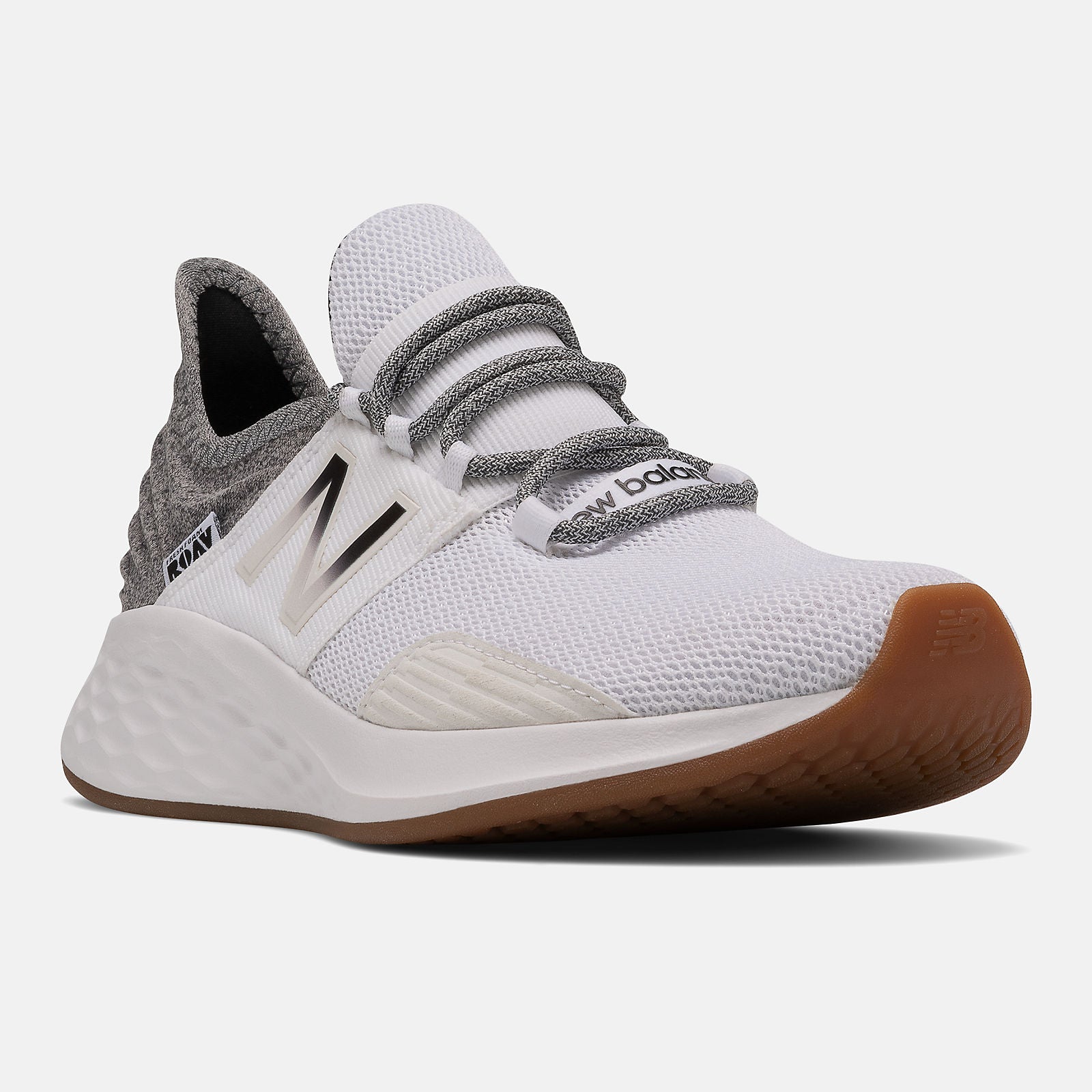 NB White/Black Fresh Foam Roav Tee Shirt New Balance Shoes