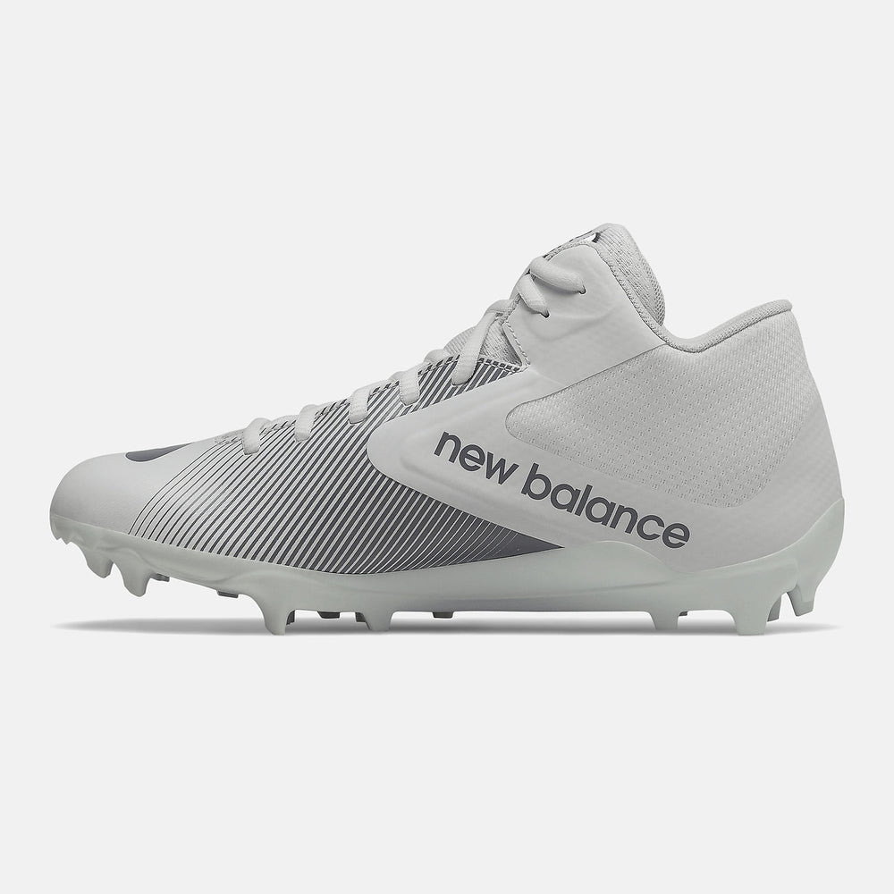 White/Grey Rush v2 Mid New Balance Shoes