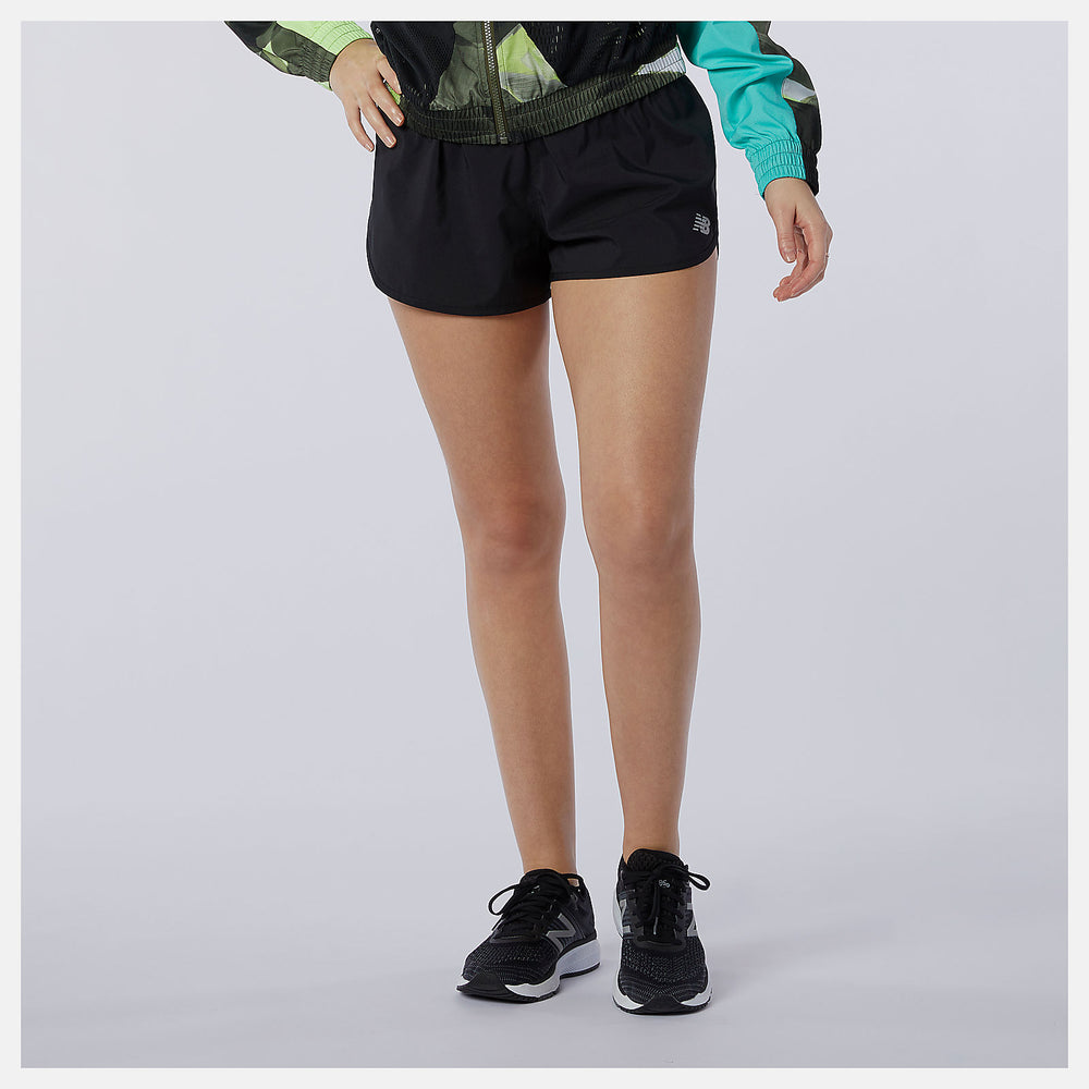 Black Accelerate Short 2.5 Inch New Balance Clothing