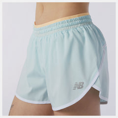 Pale Blue Accelerate Short 2.5 Inch New Balance Clothing