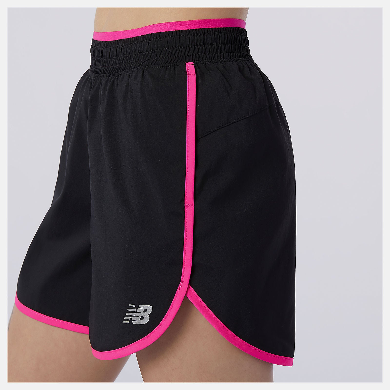 Pink Accelerate Short 5 Inch New Balance Clothing