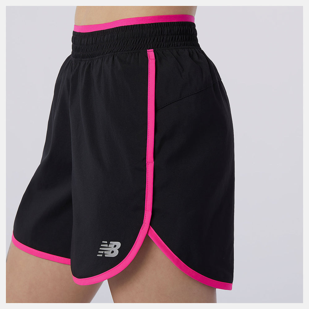 Pink Accelerate Short 5 Inch New Balance Clothing