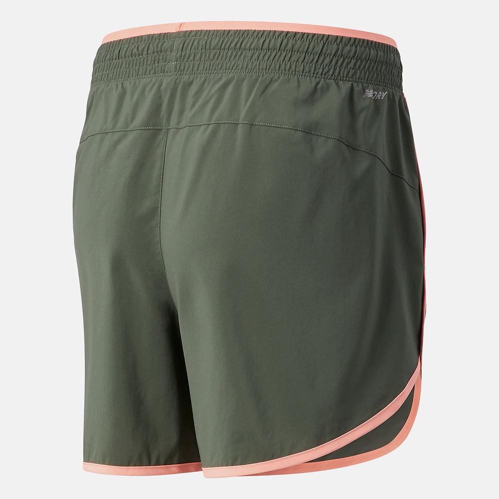 Black Spruce Accelerate Short 5 Inch New Balance Clothing