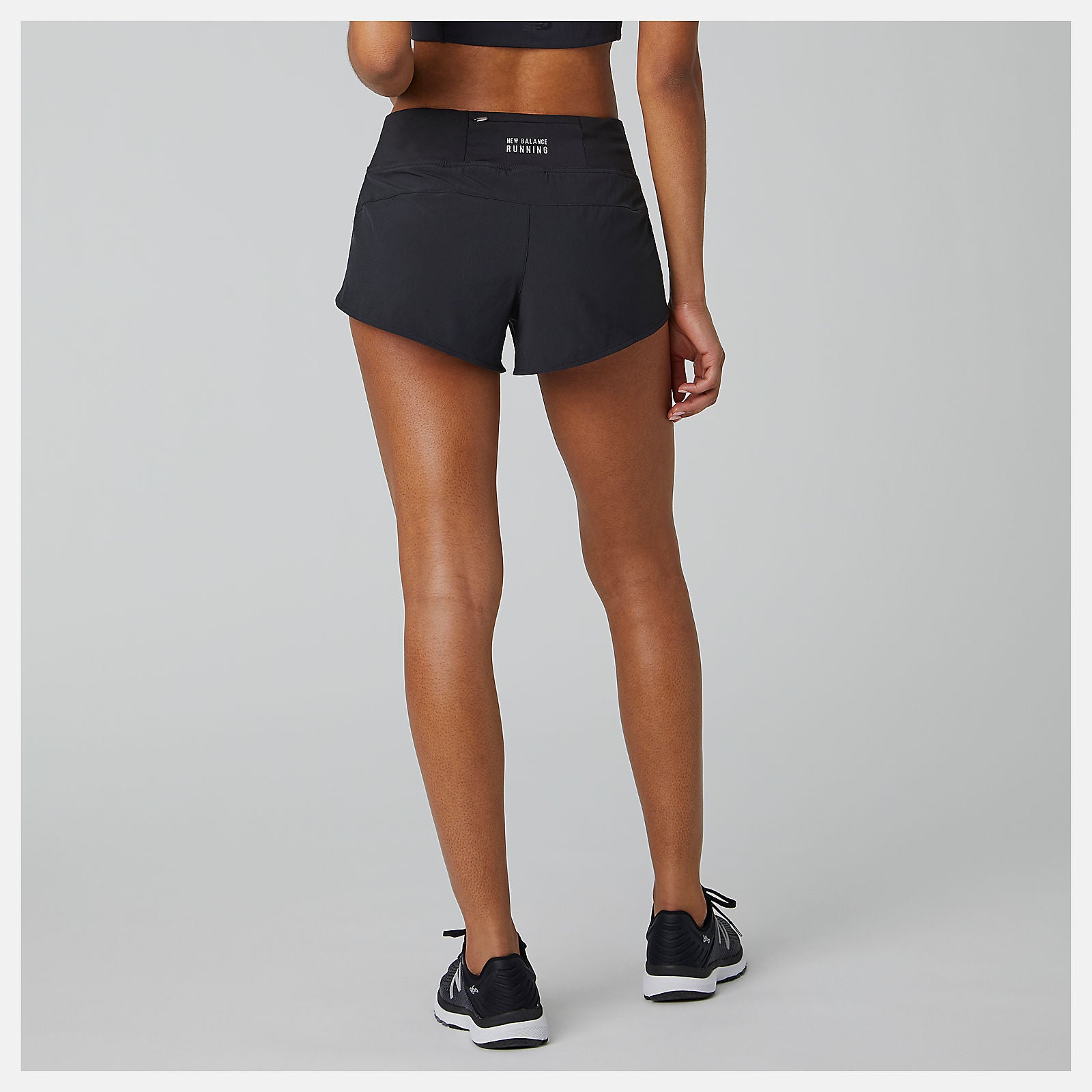 Black Impact Run Short 3 Inch New Balance Clothing