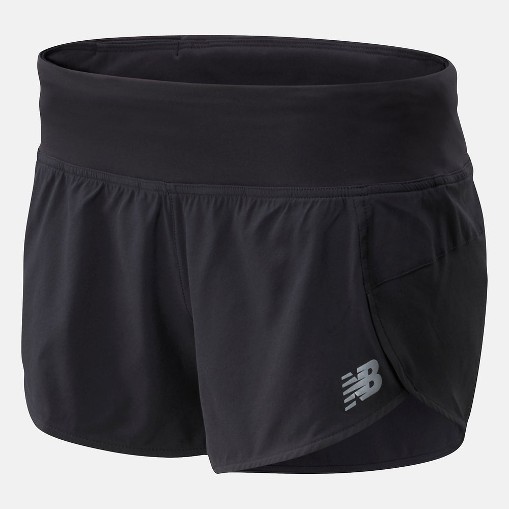 Black Impact Run Short 3 Inch New Balance Clothing