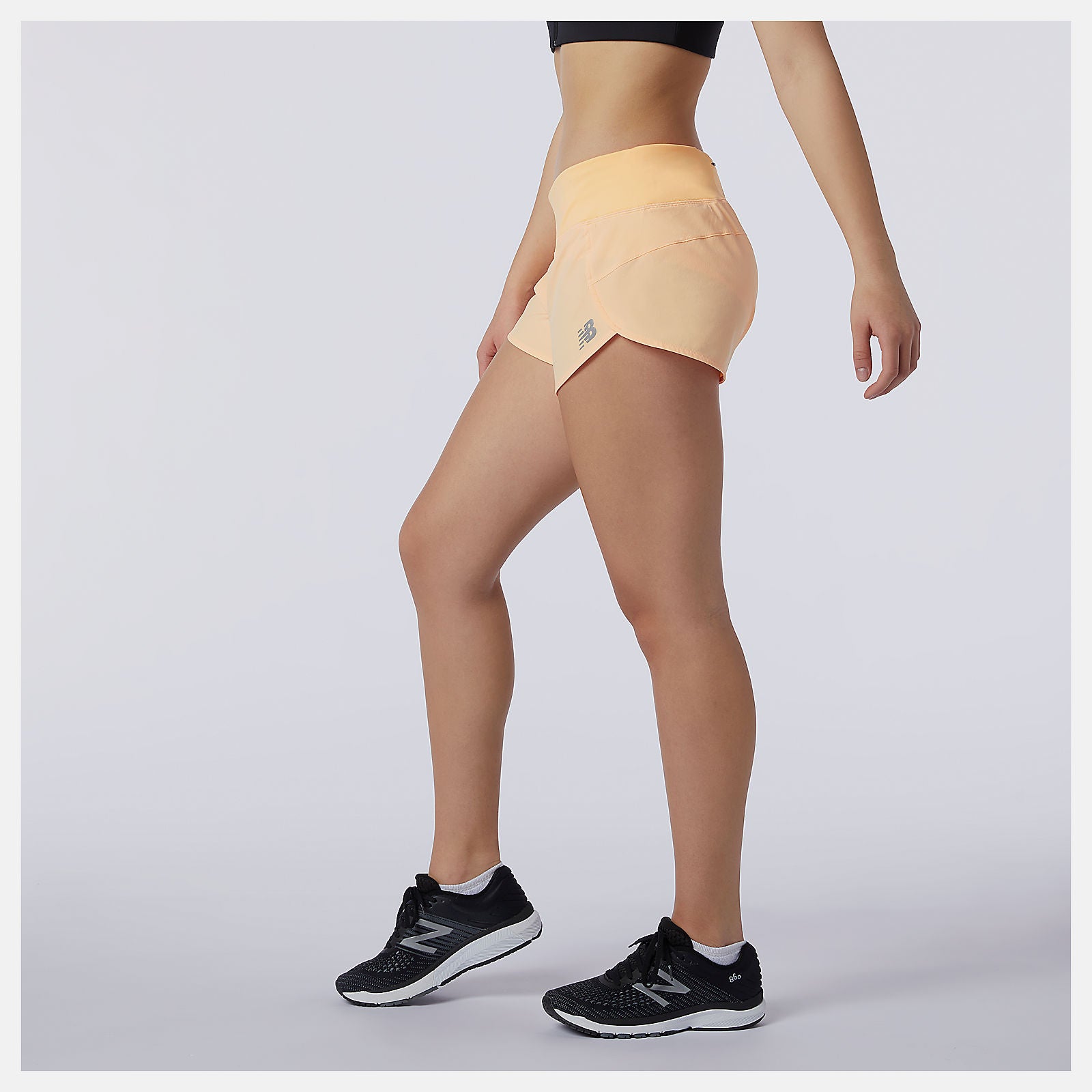 Mango Impact Run Short 3 Inch New Balance Clothing