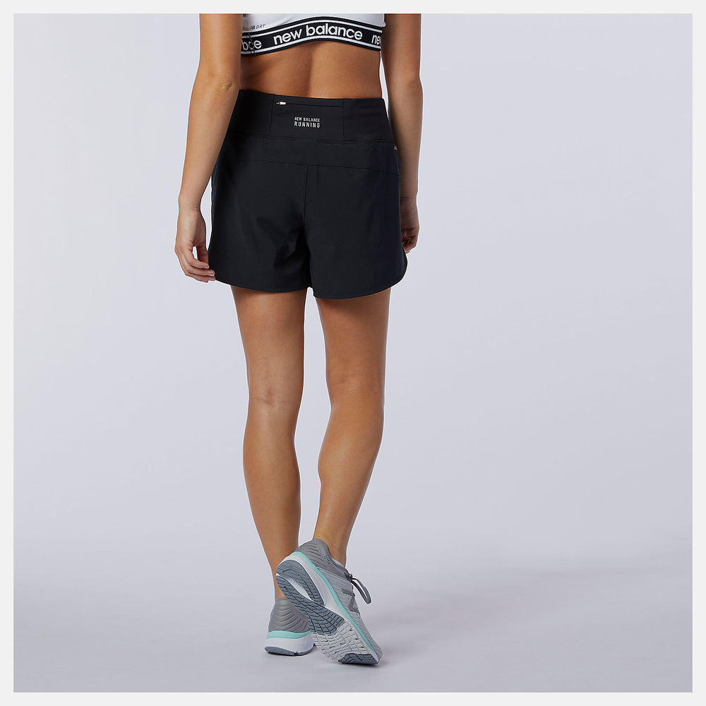 Black Impact Run Short 5 Inch New Balance Clothing