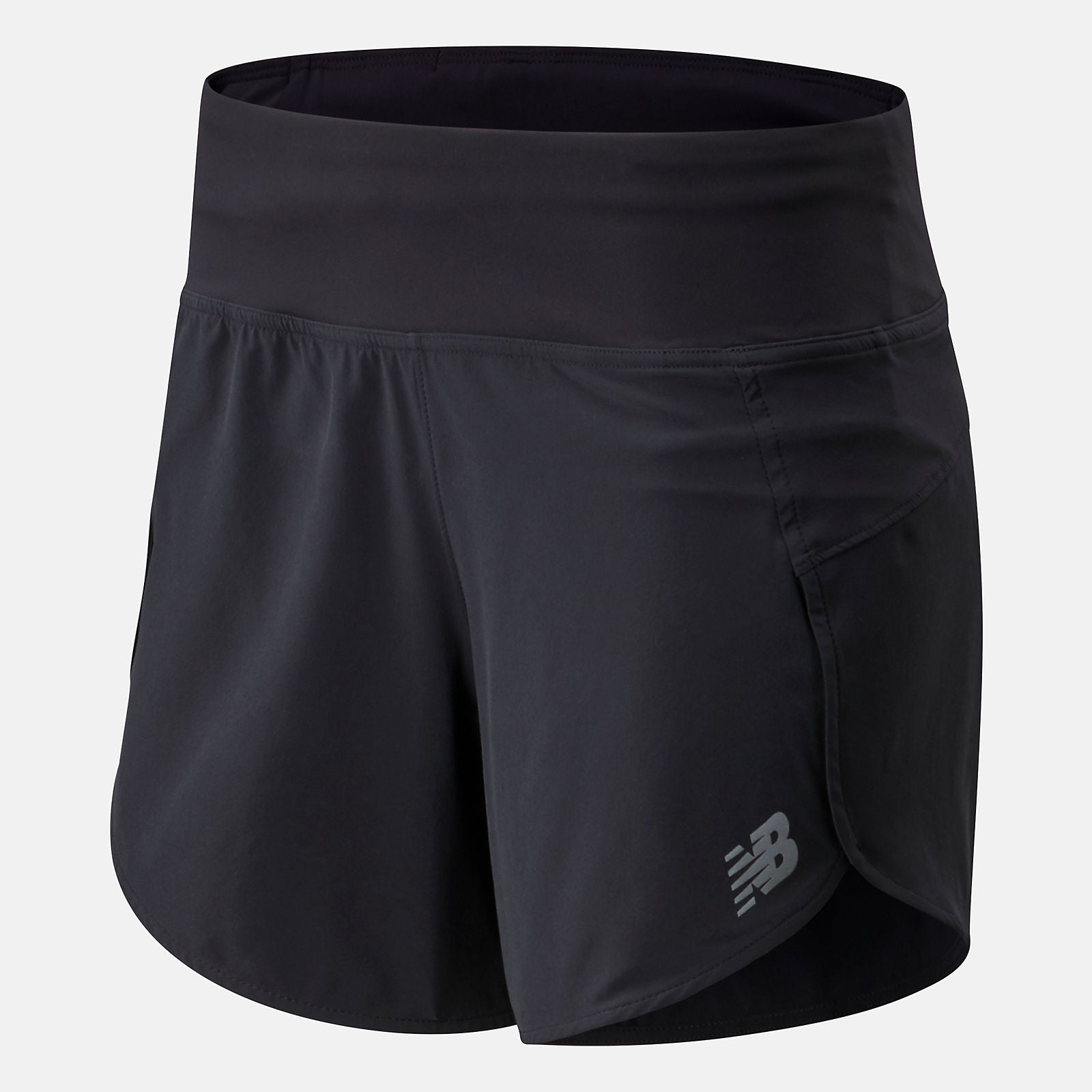Black Impact Run Short 5 Inch New Balance Clothing