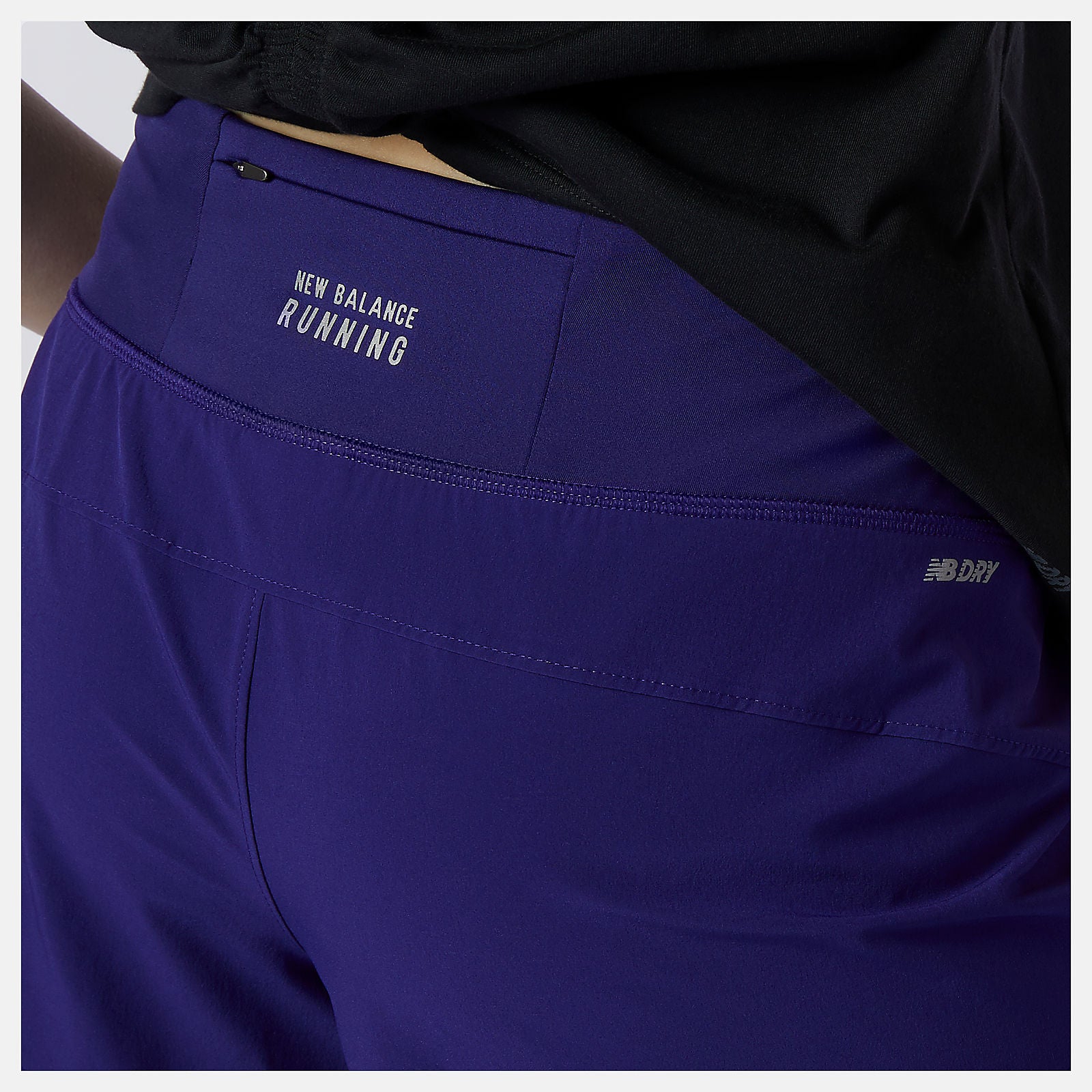 Virtual Violet Impact Run Short 5 Inch New Balance Clothing