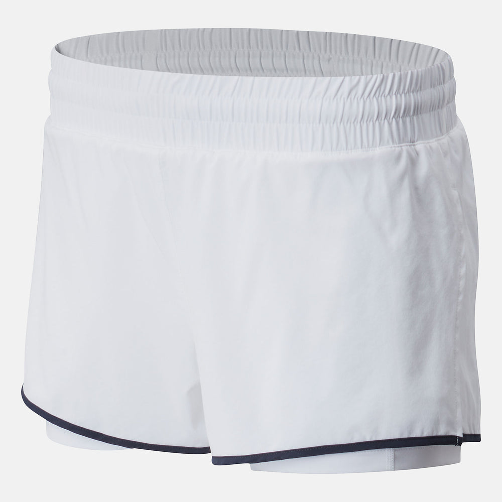 White Rally Short New Balance Clothing
