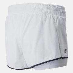 White Rally Short New Balance Clothing