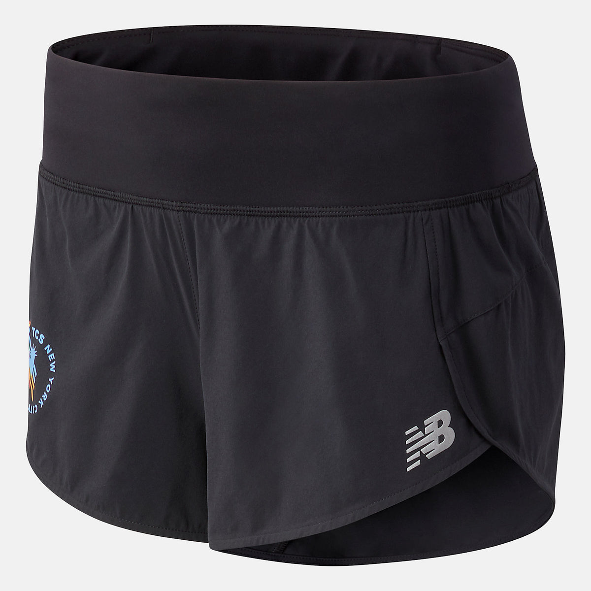 Black NYC Marathon Impact Run Short 3 inch New Balance Clothing