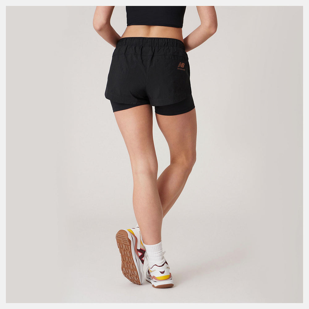 Black Bandier Woven tech Short New Balance Clothing