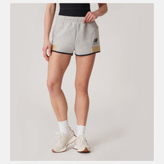 Athletic Grey Bandier Fleece Short New Balance Clothing