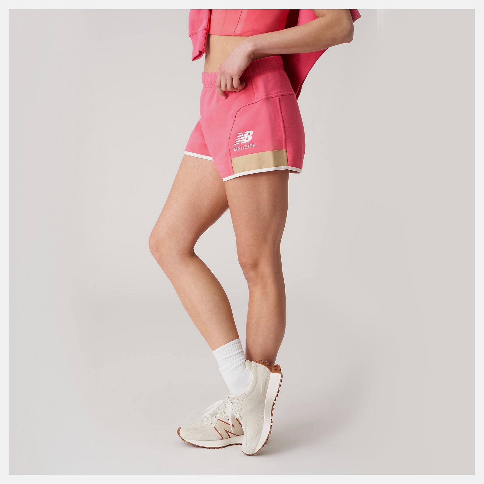 Watermelon Bandier Fleece Short New Balance Clothing