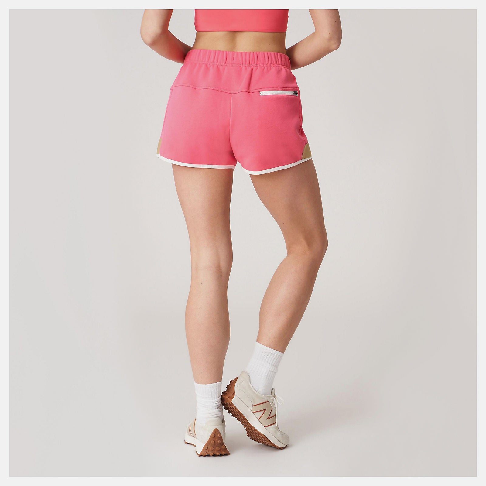 Watermelon Bandier Fleece Short New Balance Clothing