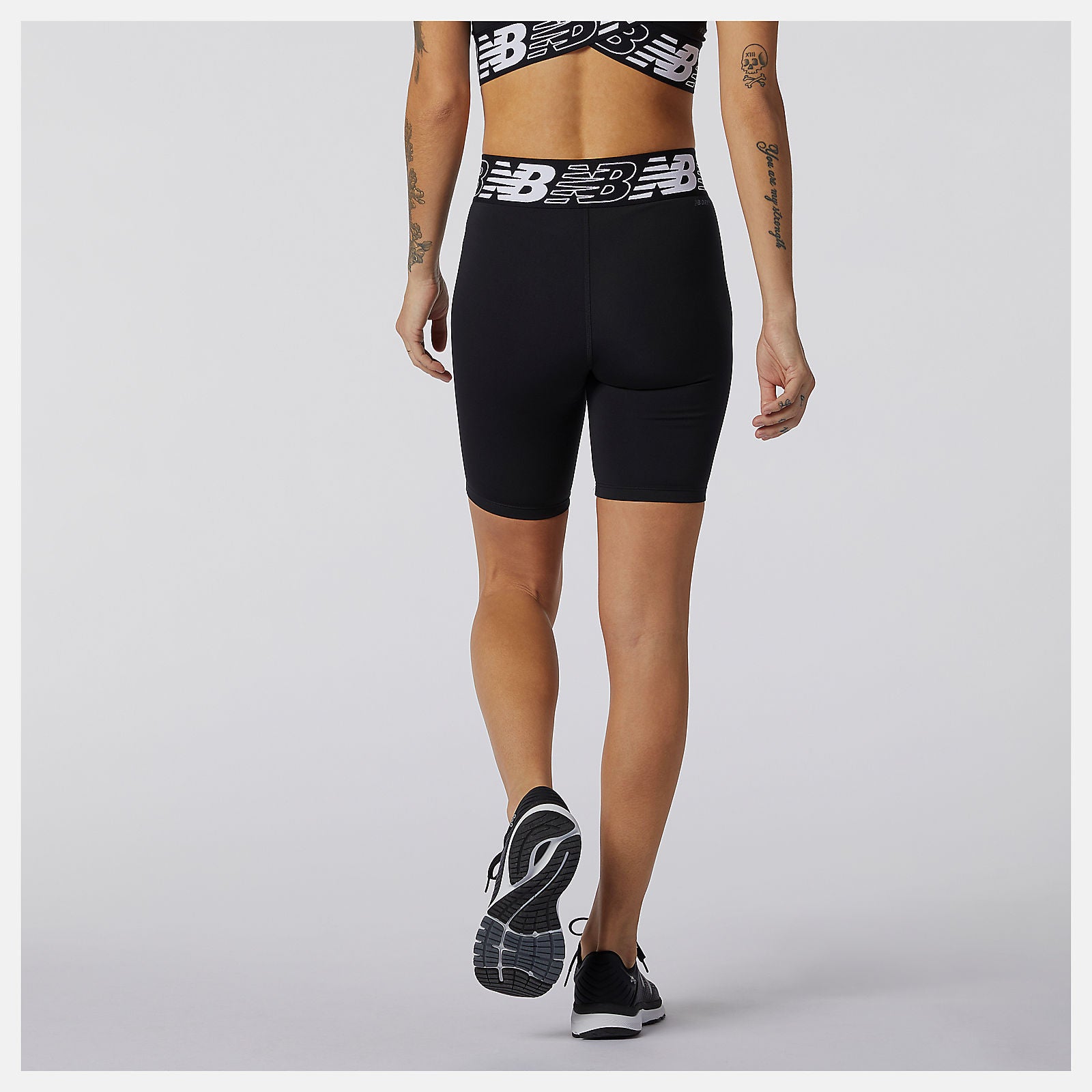 Black Relentless 8 inch Fitted Short New Balance Clothing
