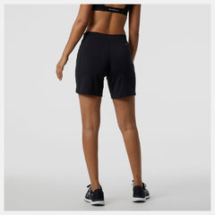 Black Impact Run Short 7 Inch New Balance Clothing