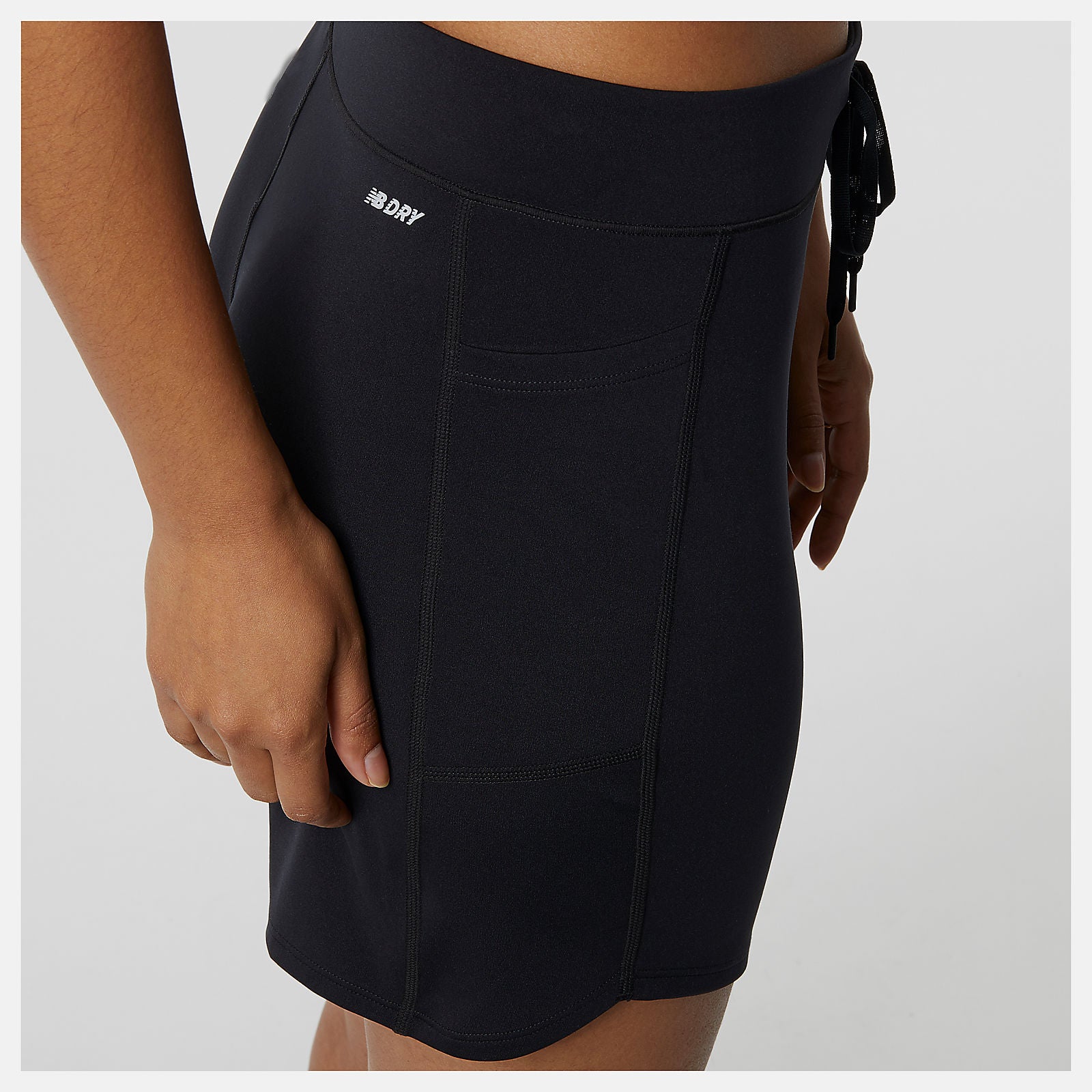Black Impact Run Short 7 Inch New Balance Clothing