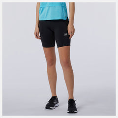 Black Impact Run Fitted Short New Balance Clothing