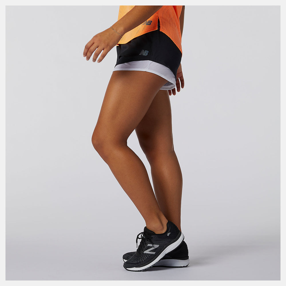 Black Q Speed Fuel Short New Balance Clothing