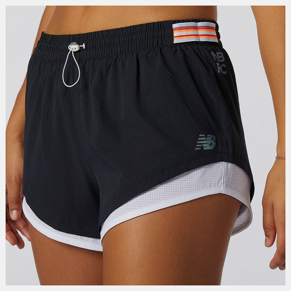 Black Q Speed Fuel Short New Balance Clothing