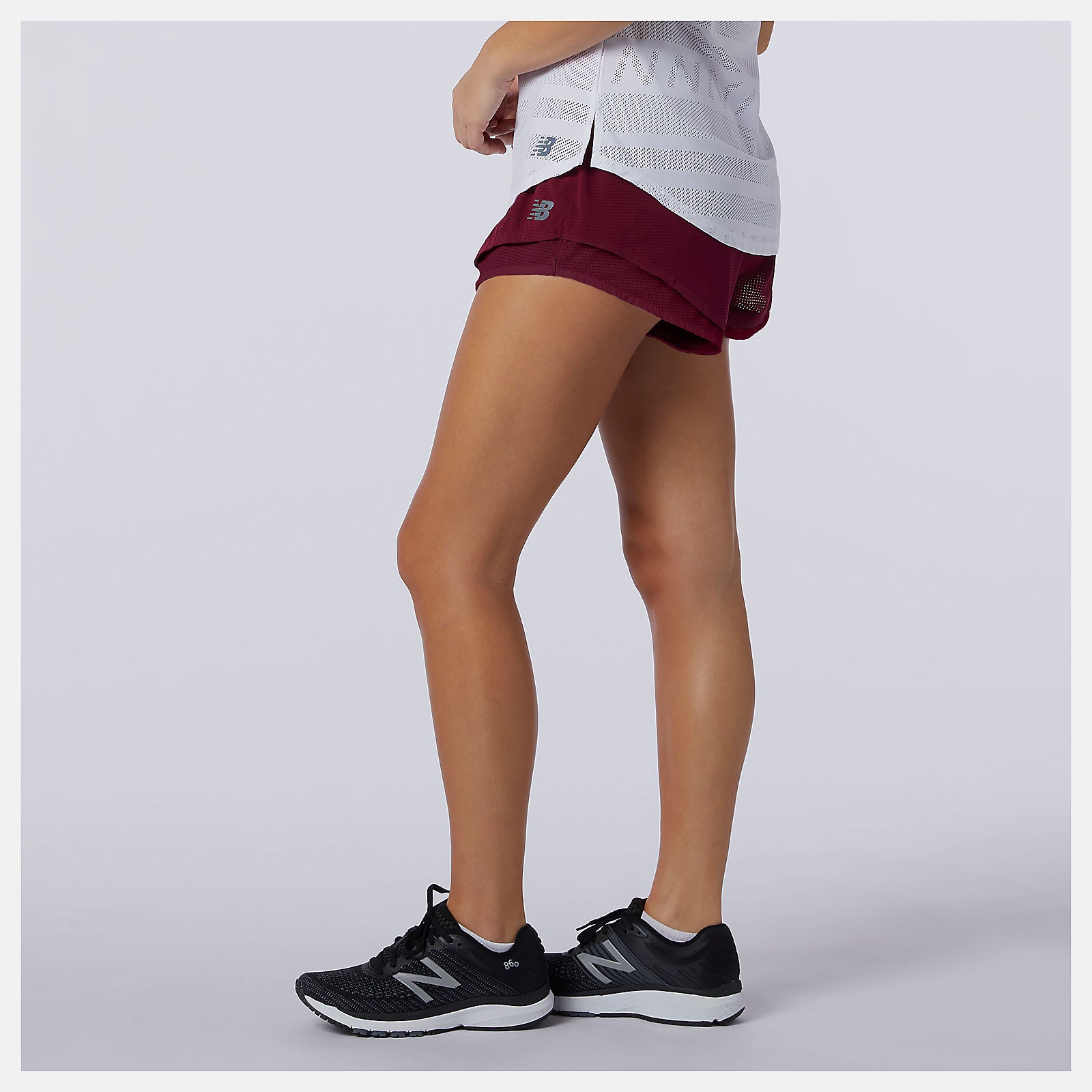 Garnet Q Speed Fuel Short New Balance Clothing