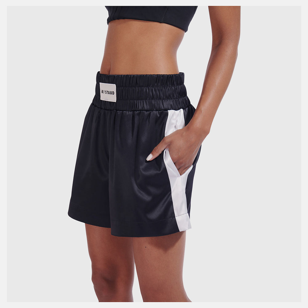 Black NB x Staud Boxing Short New Balance Clothing