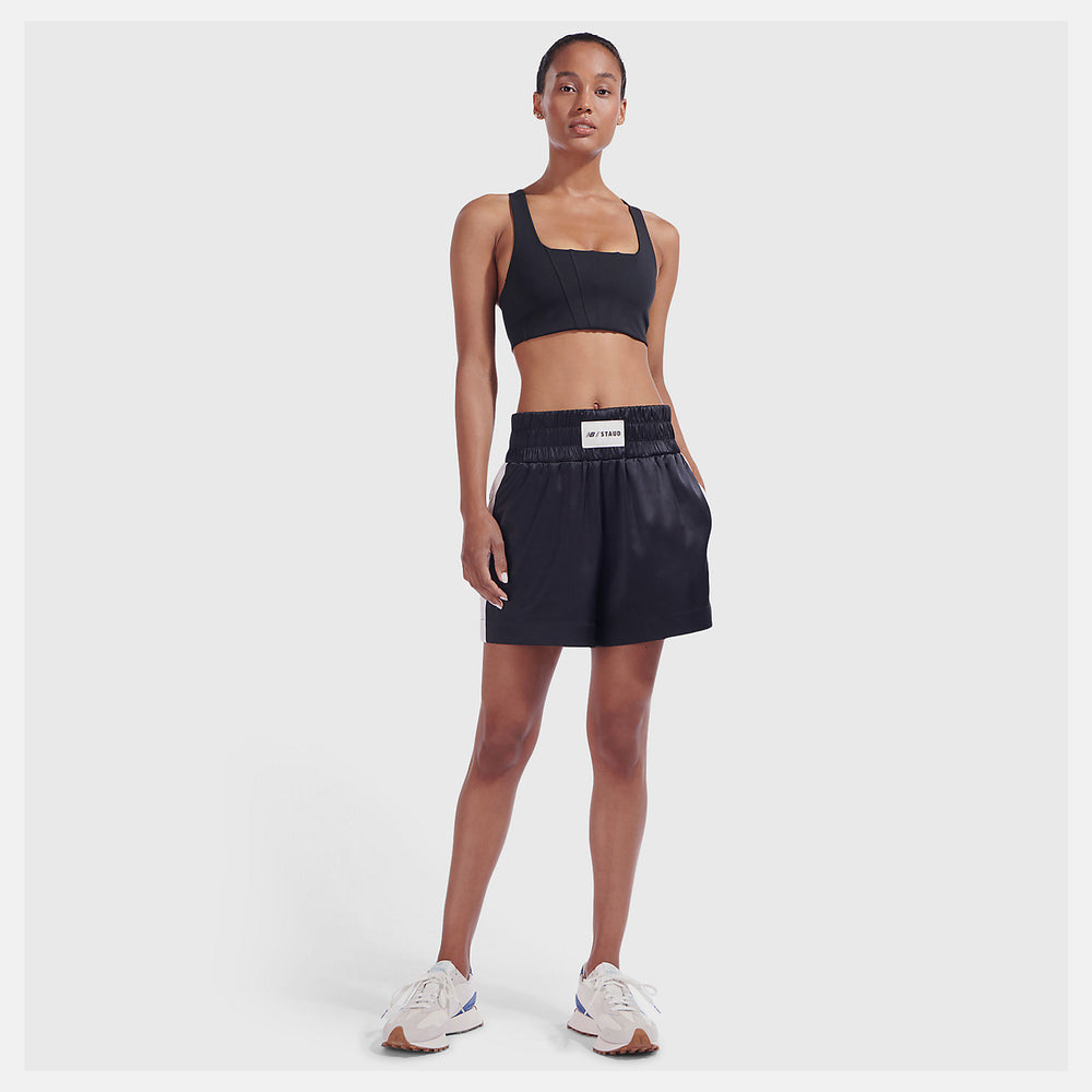 Black NB x Staud Boxing Short New Balance Clothing