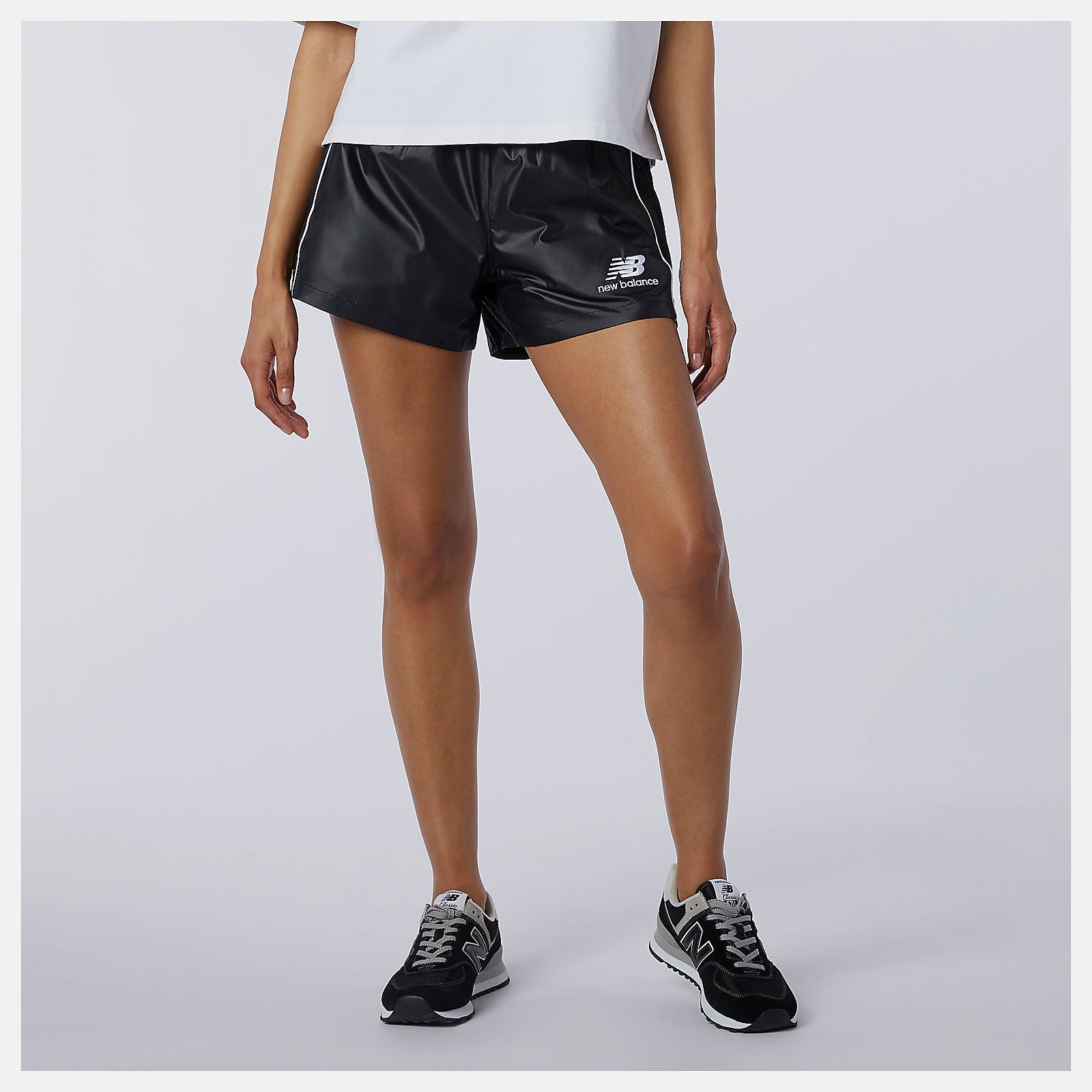 Black Multi NB Athletics Collide Woven Short New Balance Clothing
