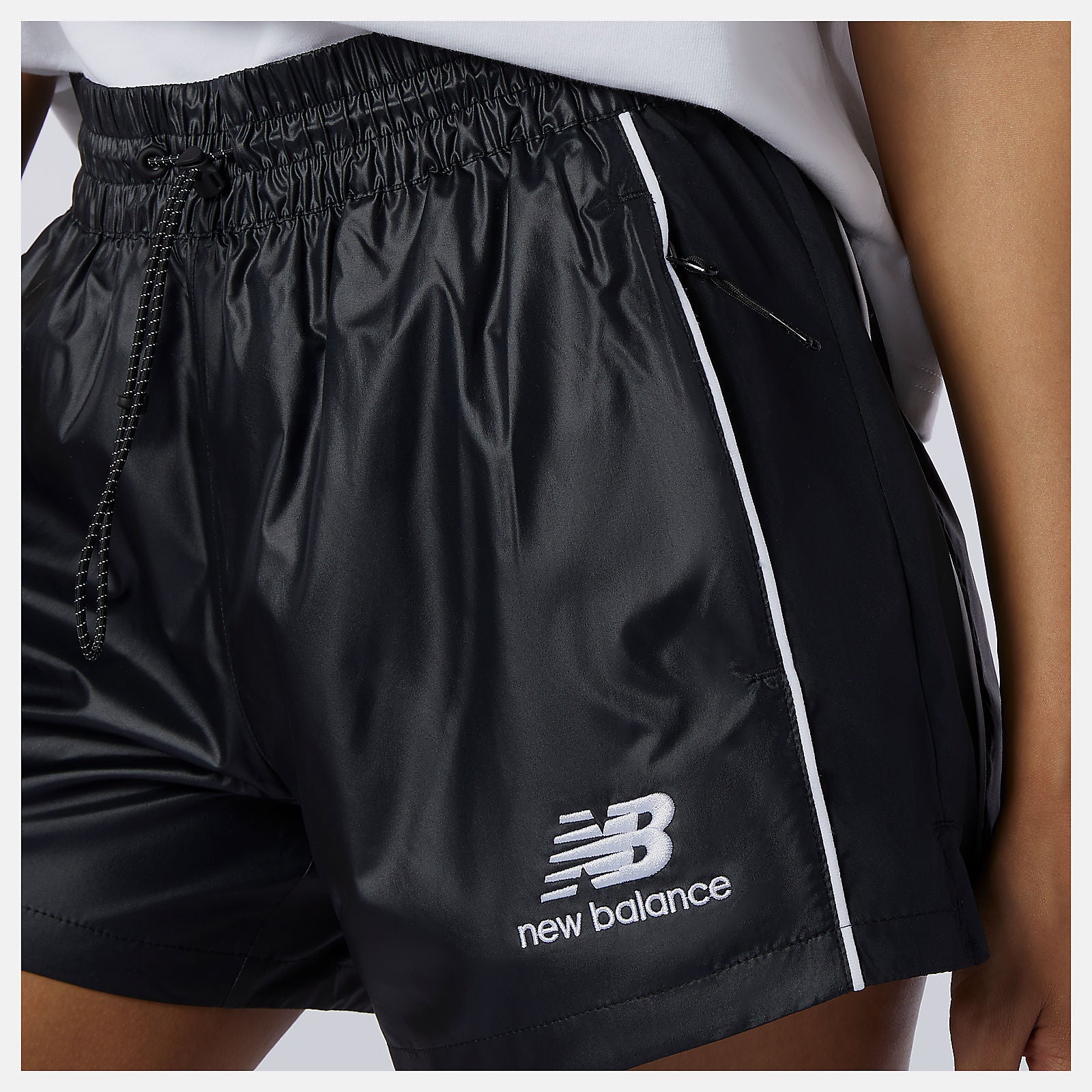 Black Multi NB Athletics Collide Woven Short New Balance Clothing