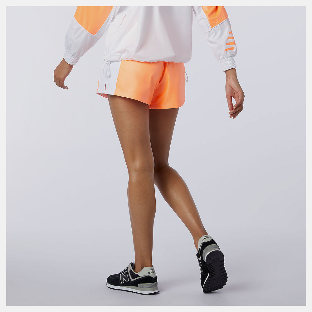 Citrus Punch NB Athletics Collide Woven Short New Balance Clothing