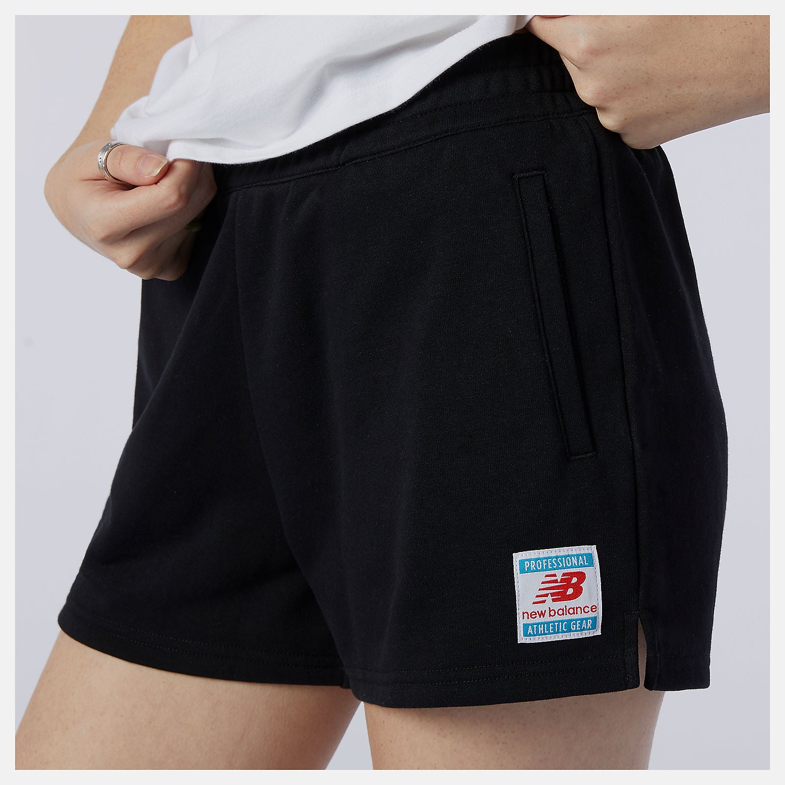Black NB Essentials Knit Short New Balance Clothing