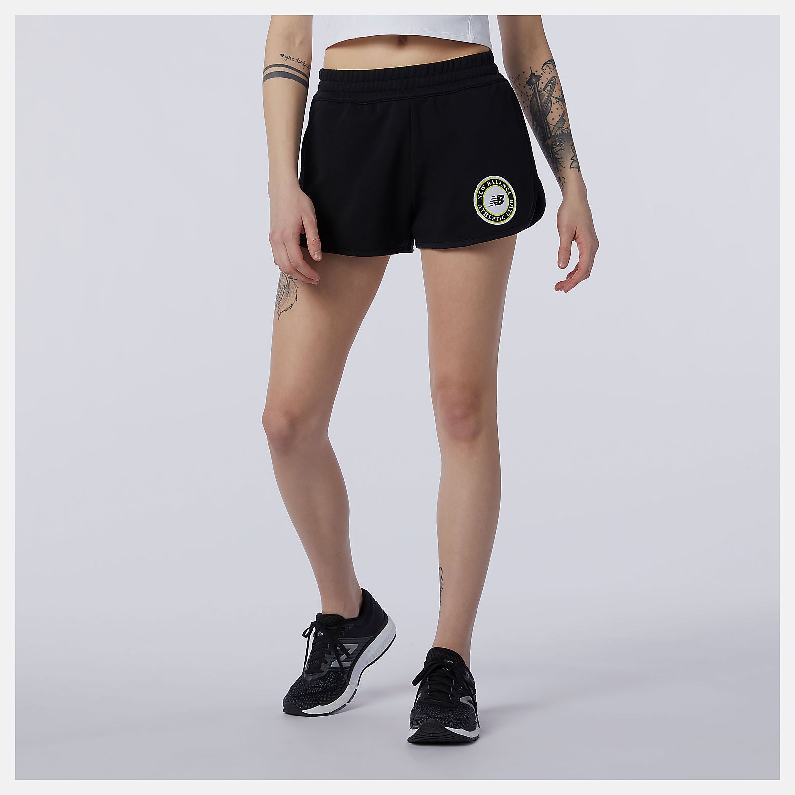 Black NB Essentials Athletic Club Short New Balance Clothing