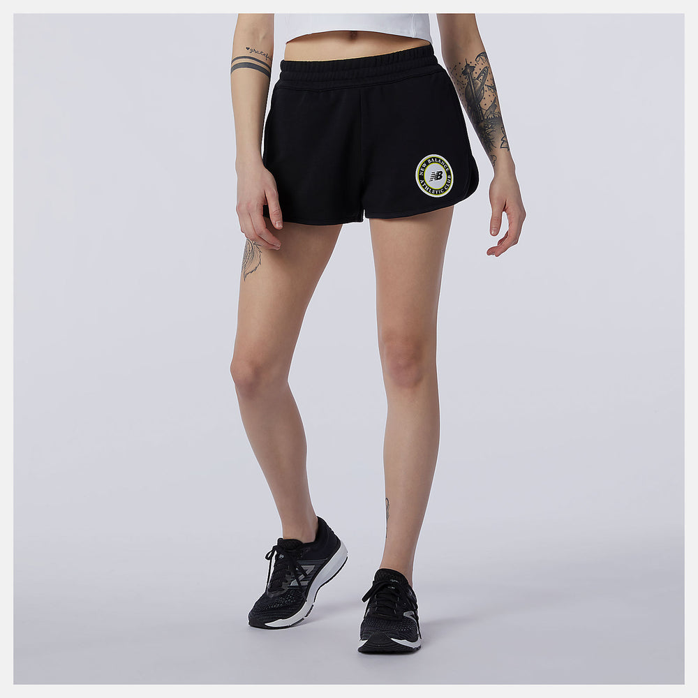 Black NB Essentials Athletic Club Short New Balance Clothing