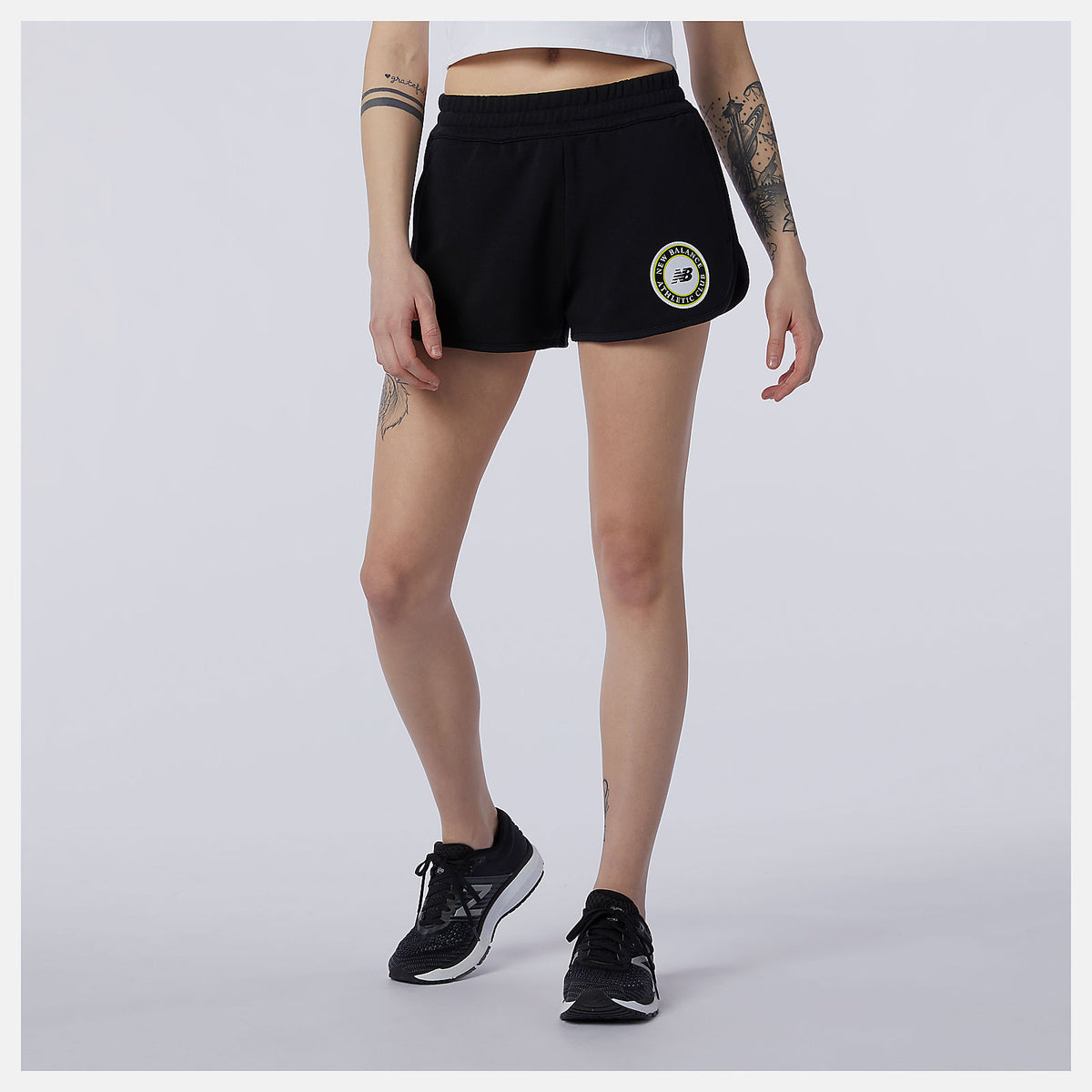 Black NB Essentials Athletic Club Short New Balance Clothing