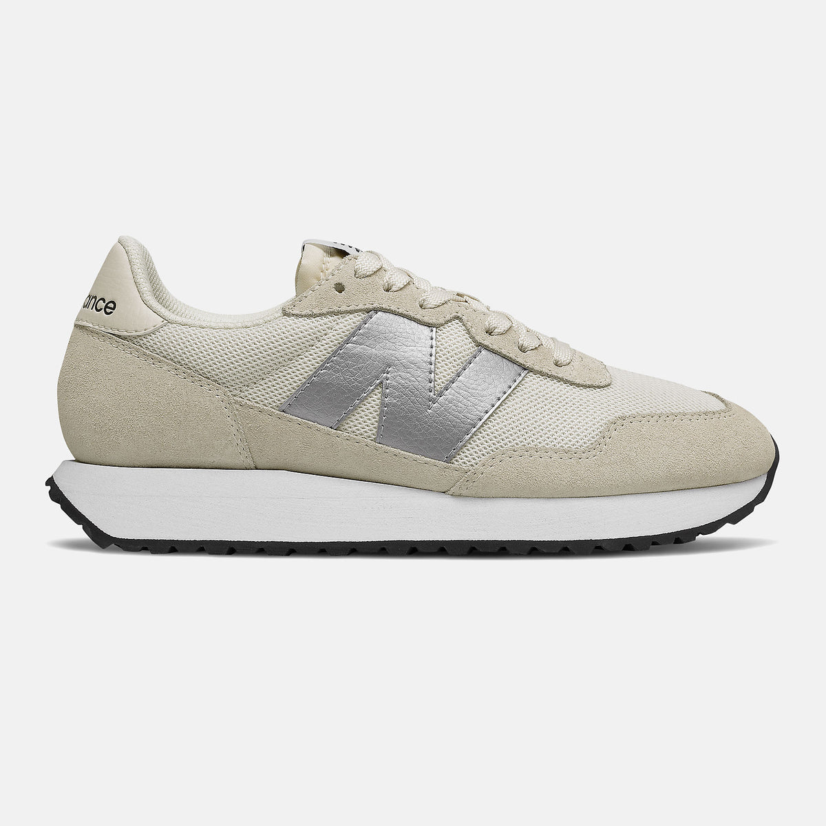 Sea Salt/Silver Metallic 237 New Balance Shoes