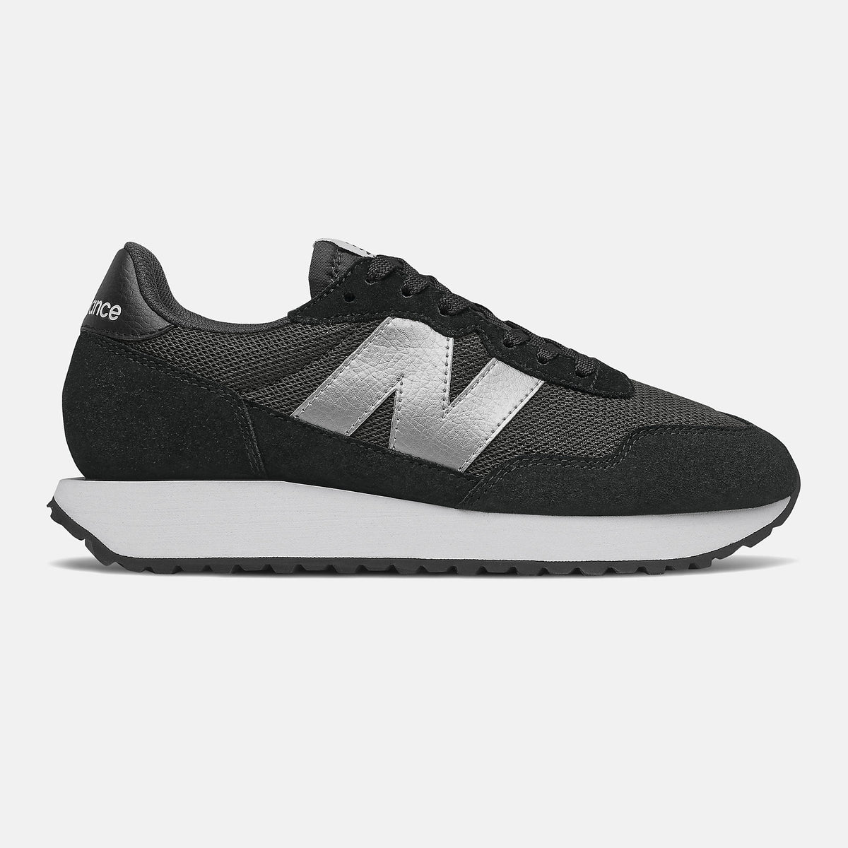 Black/Silver Metallic 237 New Balance Shoes