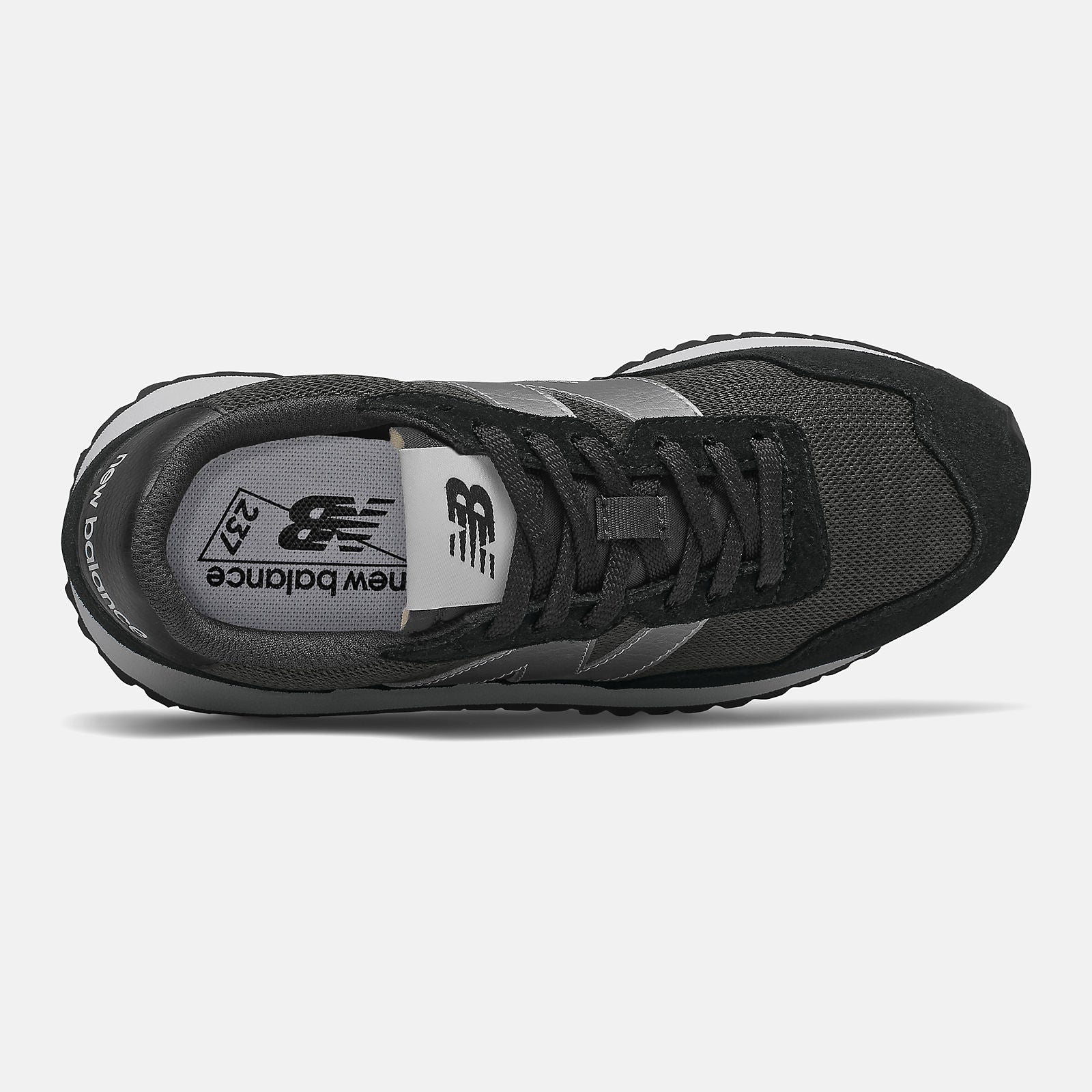 Black/Silver Metallic 237 New Balance Shoes