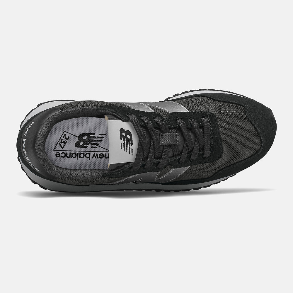 Black/Silver Metallic 237 New Balance Shoes