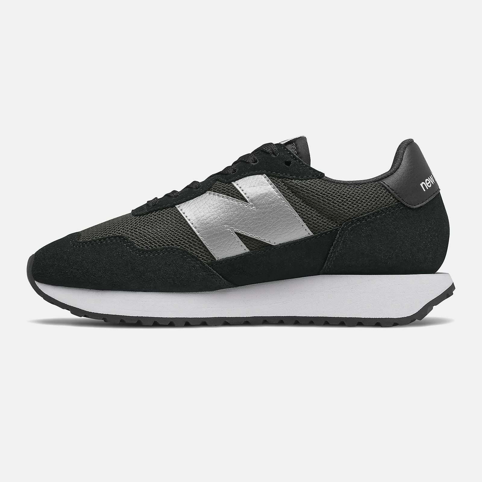 Black/Silver Metallic 237 New Balance Shoes