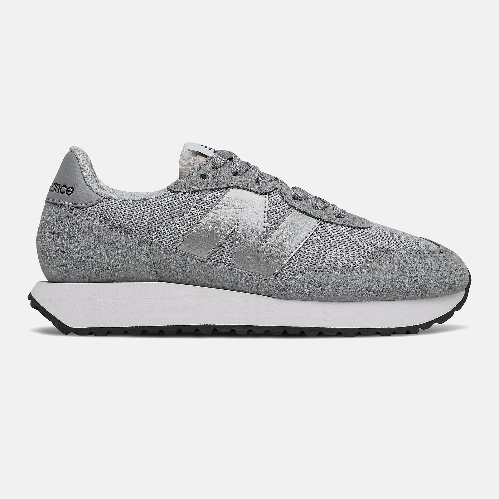 Steel/Silver Metallic 237 New Balance Shoes