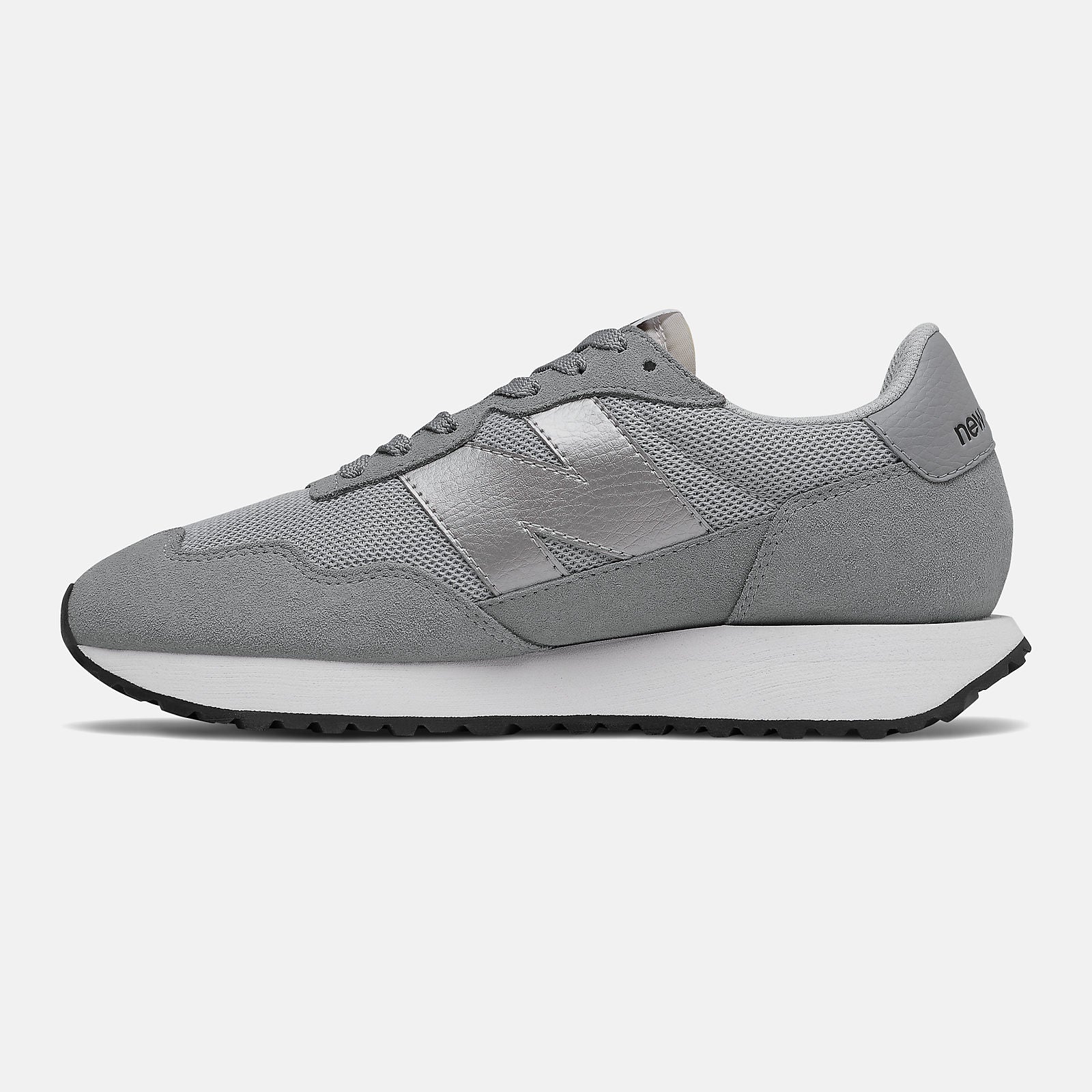 Steel/Silver Metallic 237 New Balance Shoes