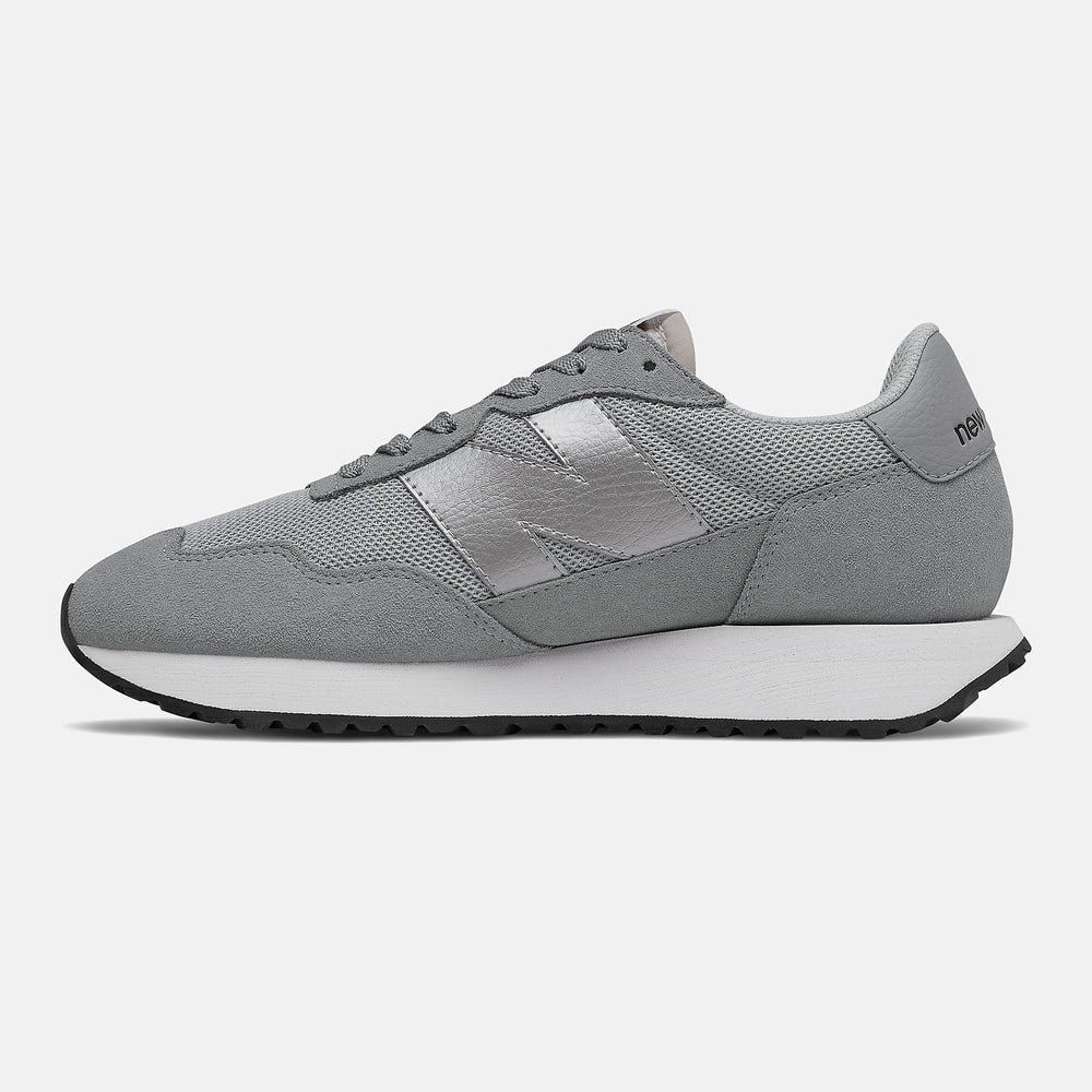 Steel/Silver Metallic 237 New Balance Shoes