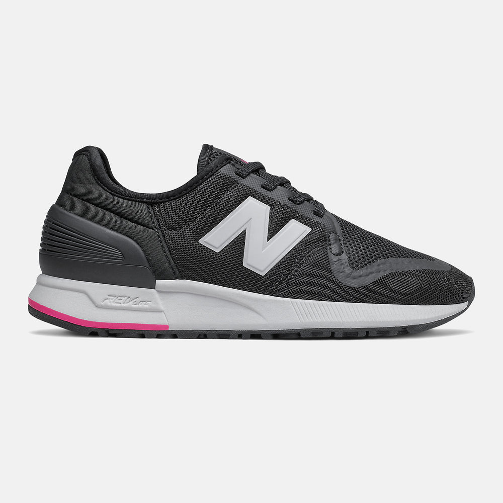 Black/Exuberant Pink 247S New Balance Shoes